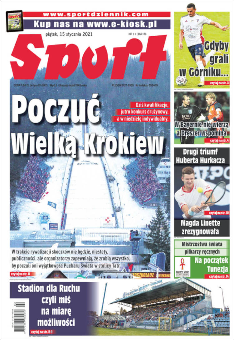 Portada de Katowicki Sport (Polonia)
