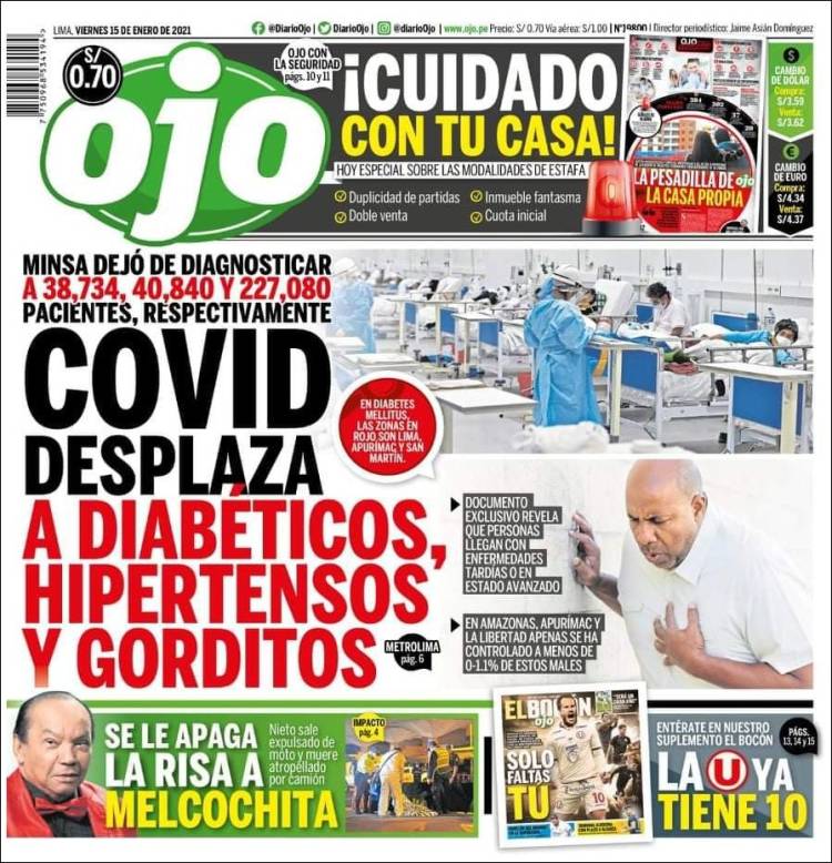 Portada de Ojo (Per&uacute;)