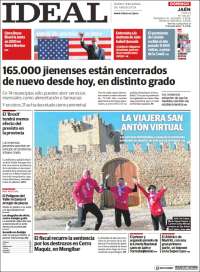 Portada de El Ideal de Jaén (España)