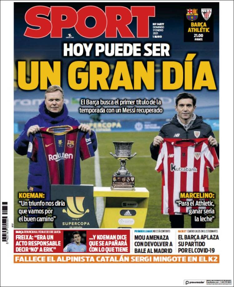 Portada de Sport (España)