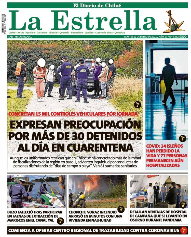 Portada de Estrella de Chiloé (Chile)