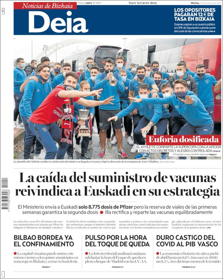 Portada de Deia (España)