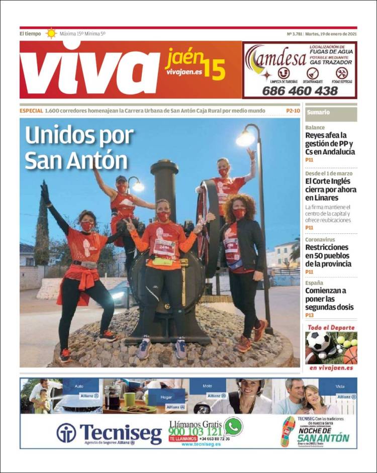 Portada de Viva Jaén (Spain)