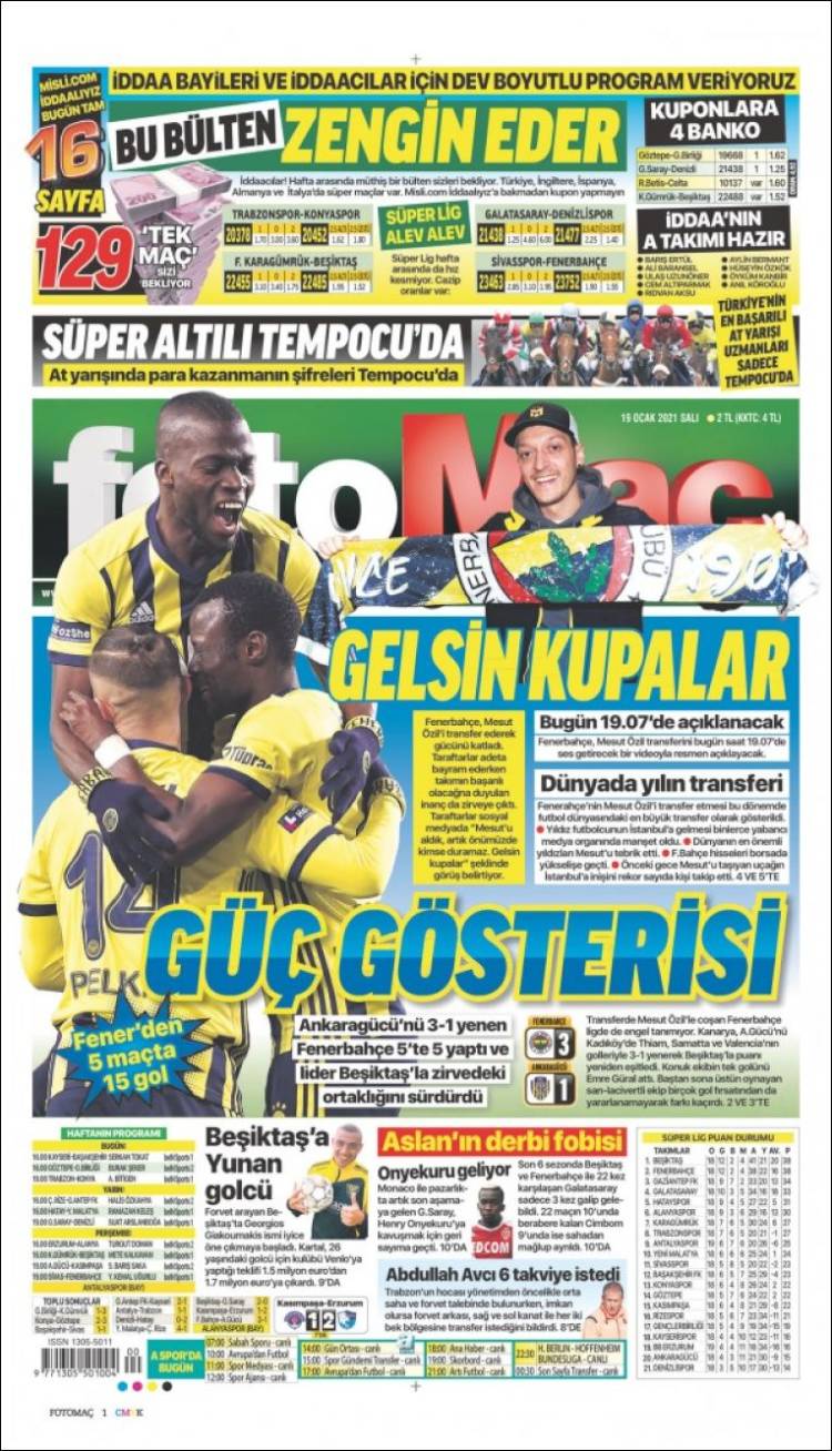 Portada de Fotomaç (Turquie)