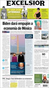 Portada de Excelsior (México)