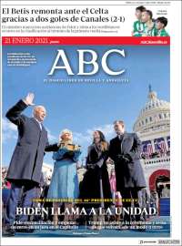 Portada de ABC - Sevilla (España)