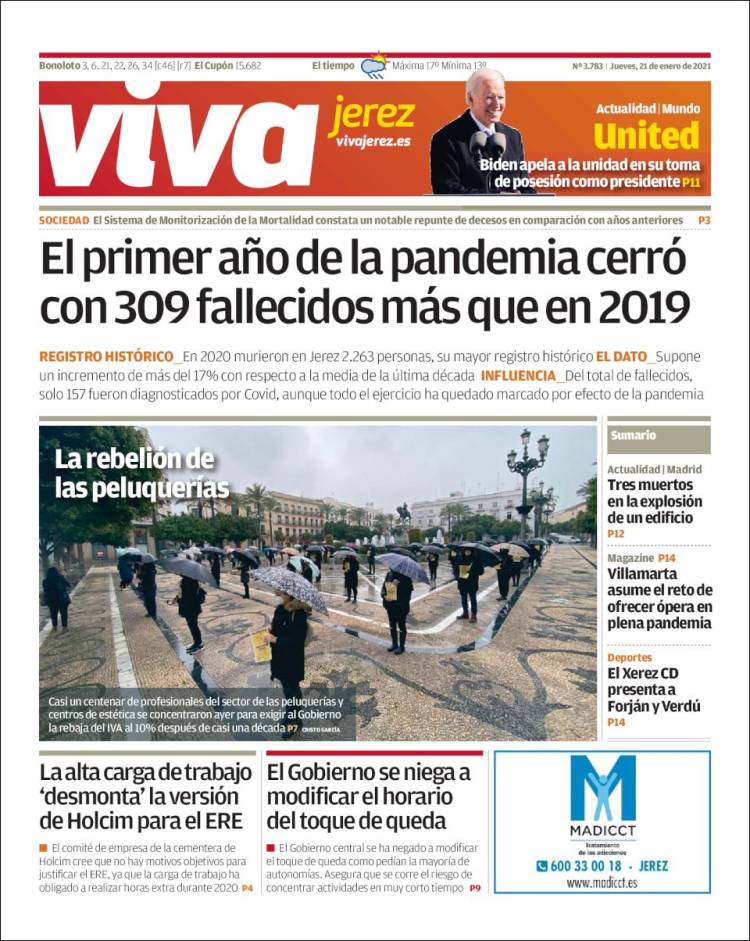 Portada de Información - Jerez (España)