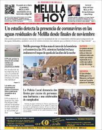 Portada de Melilla Hoy (España)