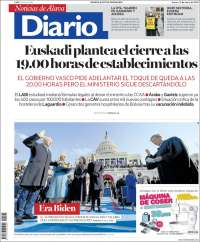 Portada de Noticias de Álava (España)