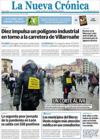 Portada de La Nueva Crónica (España)