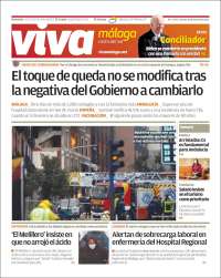 Portada de Viva Málaga (España)