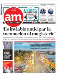 Portada de A.M. Querétaro (México)