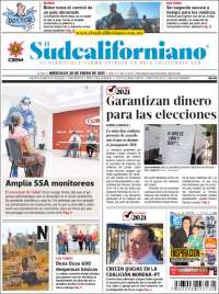 Portada de El Sudcaliforniano (Mexico)