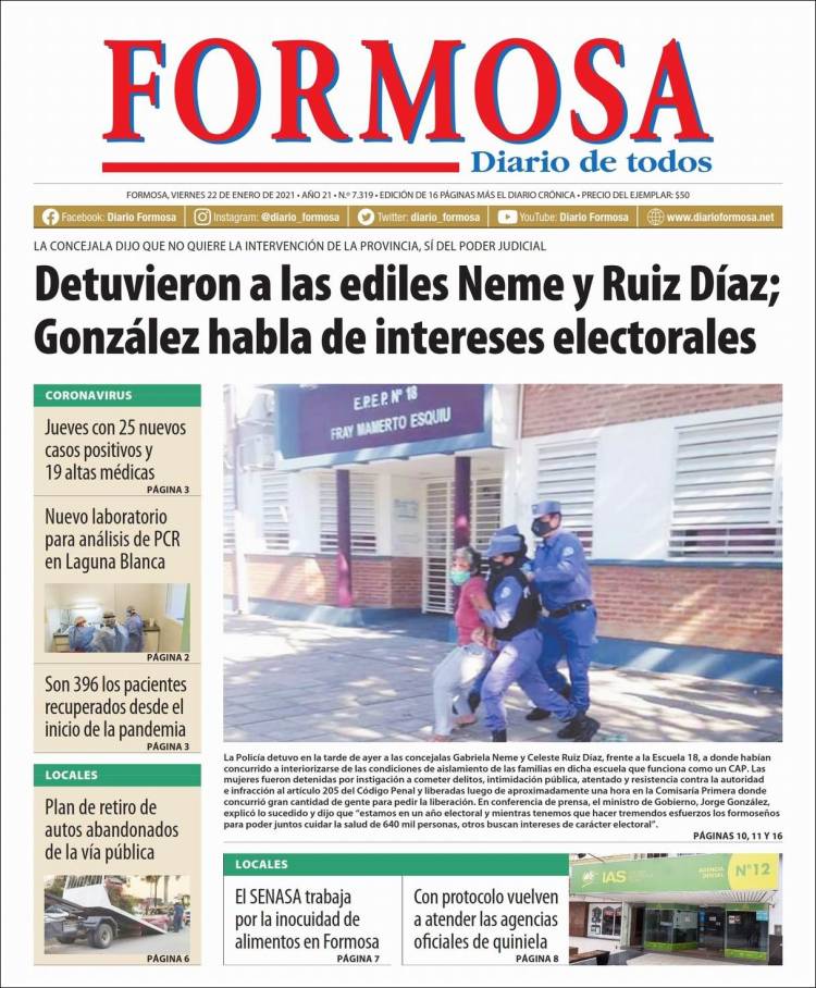 Portada de Formosa (Argentina)