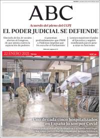 Portada de ABC (España)