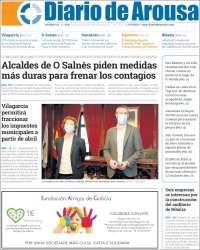 Portada de Diario de Arousa (España)