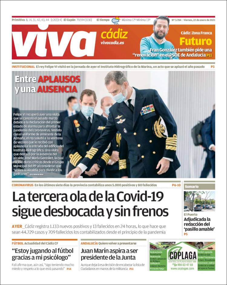 Portada de Información - Cadiz (España)