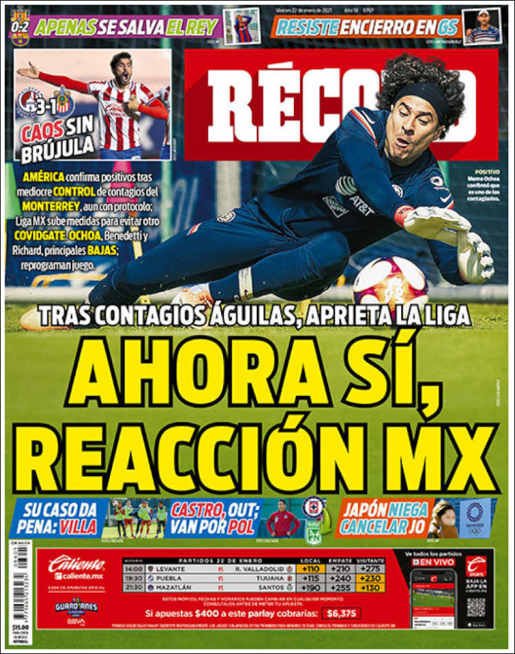 Portada de Record (Mexico)