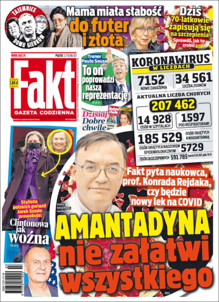 Portada de Fakt (Polonia)