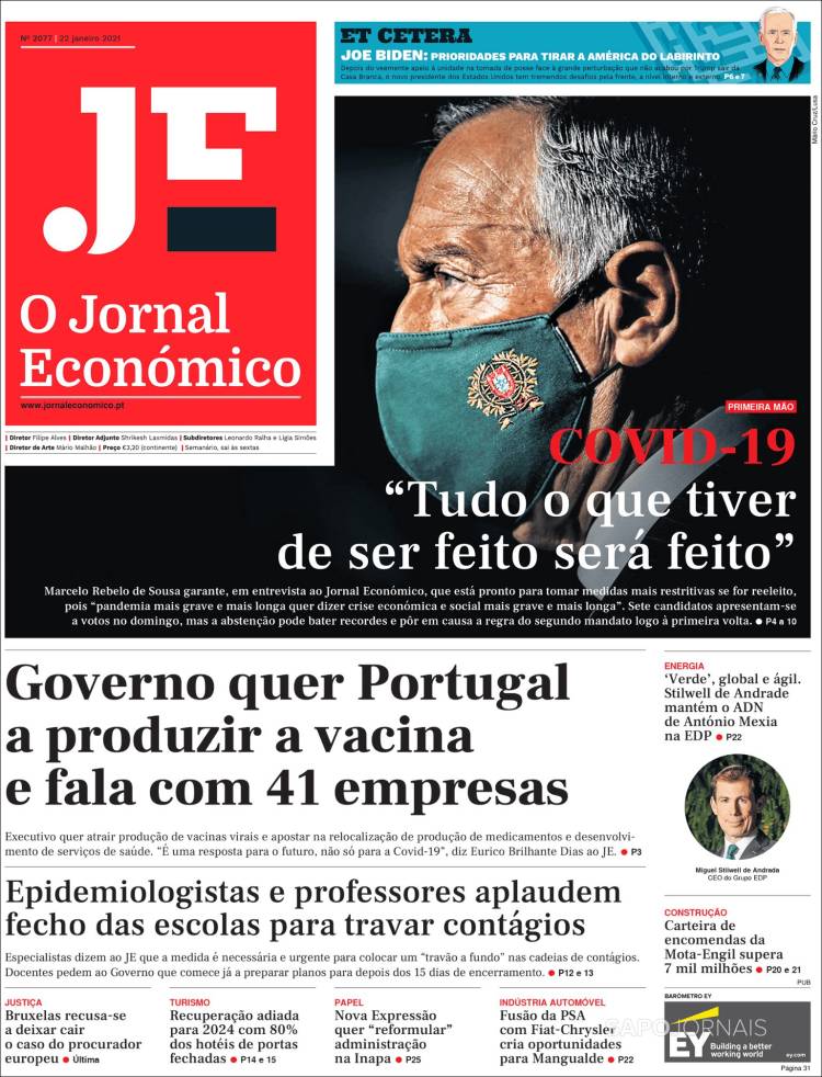 Portada de Oje (Portugal)