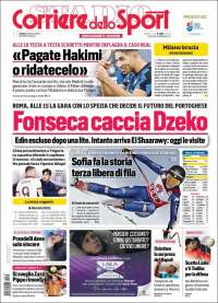 Portada de Corriere dello Sport (Italie)