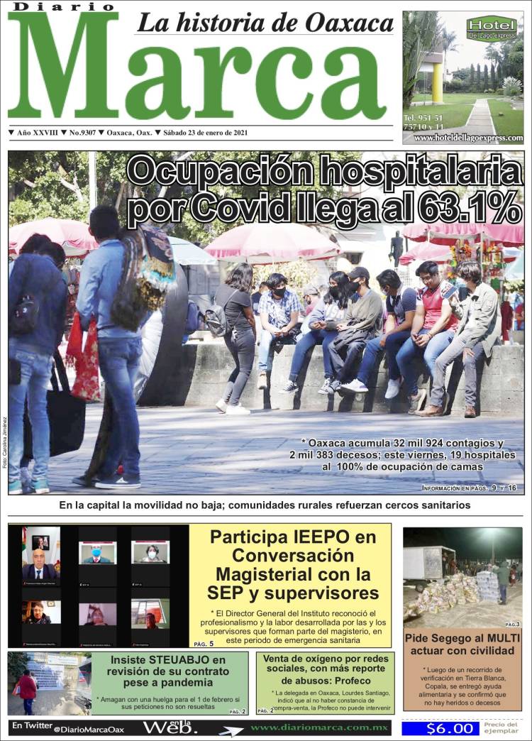 Portada de Diario Marca (Mexico)