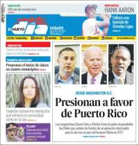 Portada de El Nuevo Día (Puerto Rico)