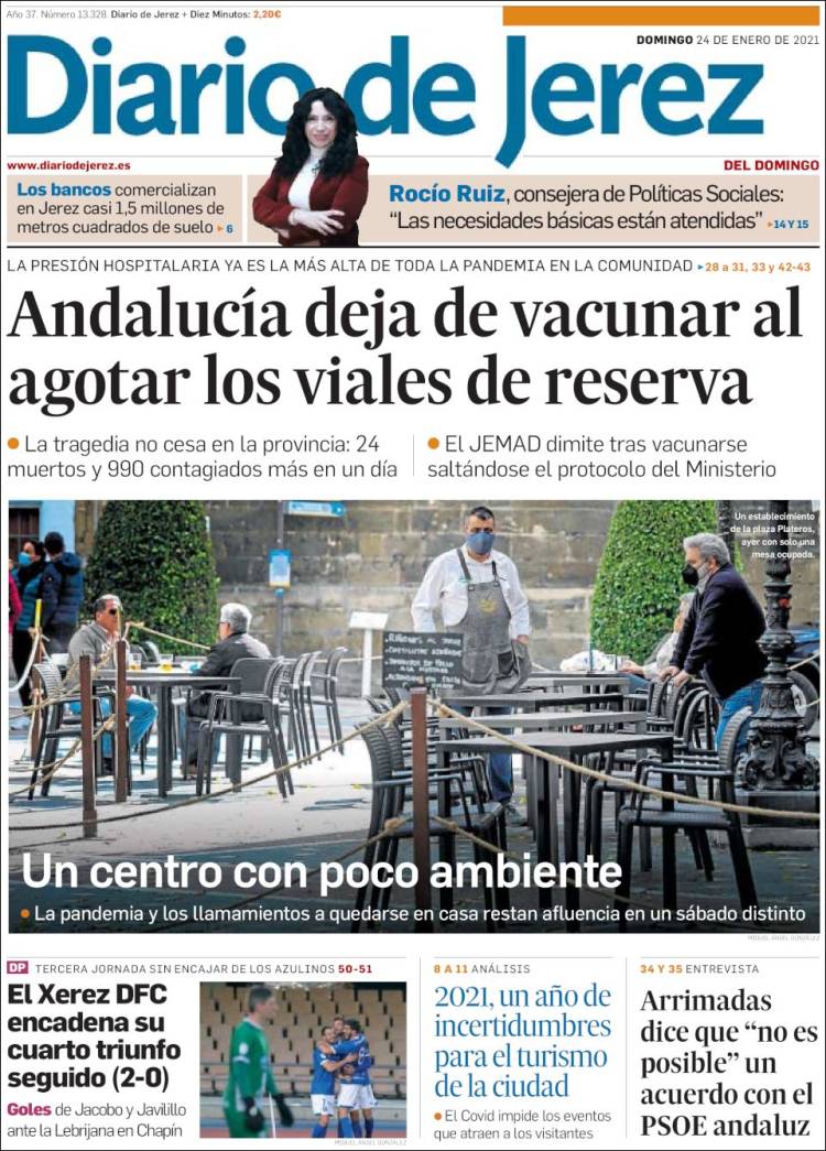 Portada de Diario de Jerez (España)
