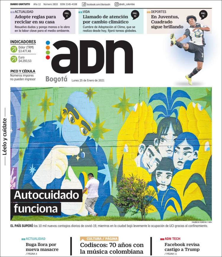 Portada de ADN - Bogotá (Colombia)