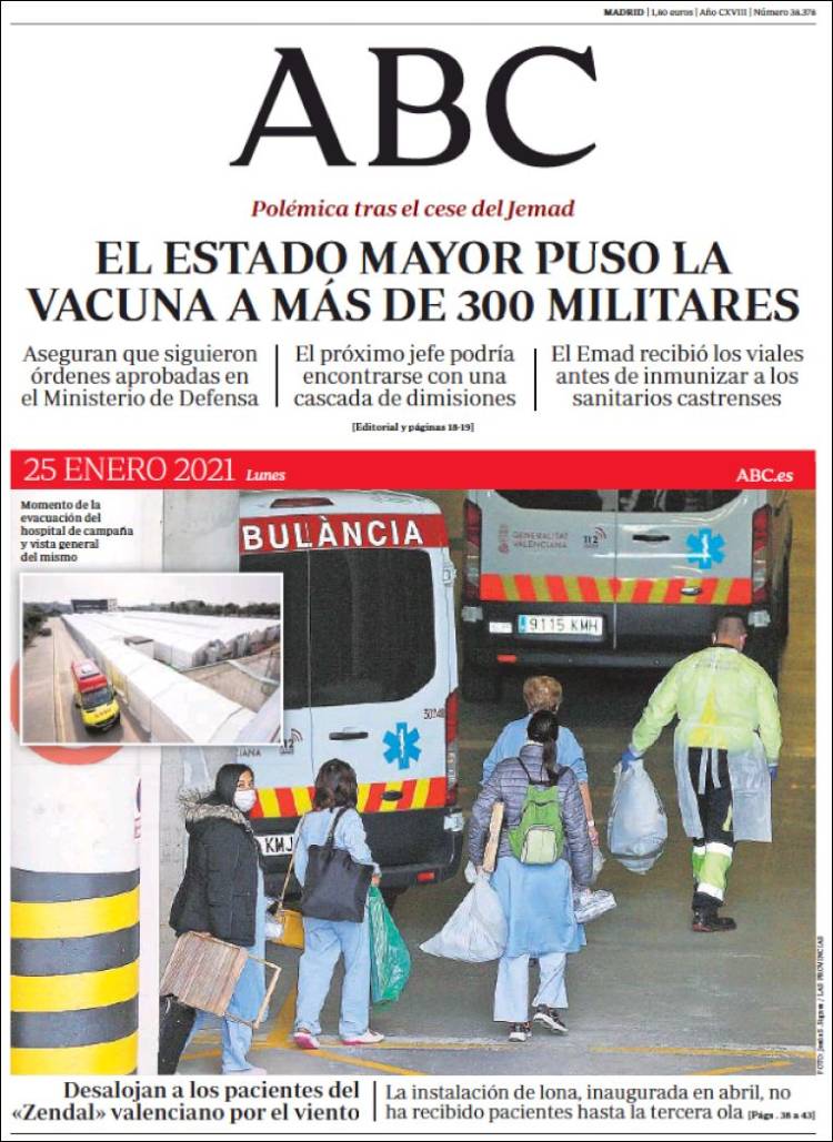 Portada de ABC (Espa&ntilde;a)