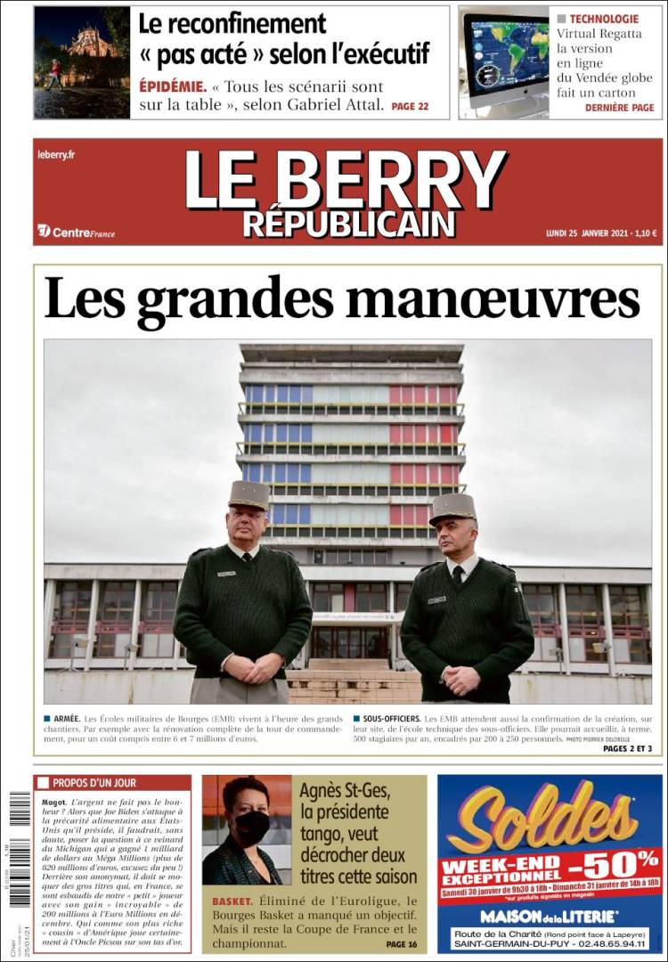 Portada de Berry Republicain (France)