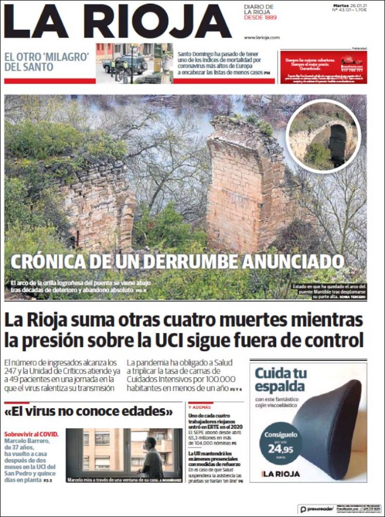 Portada de La Rioja (España)