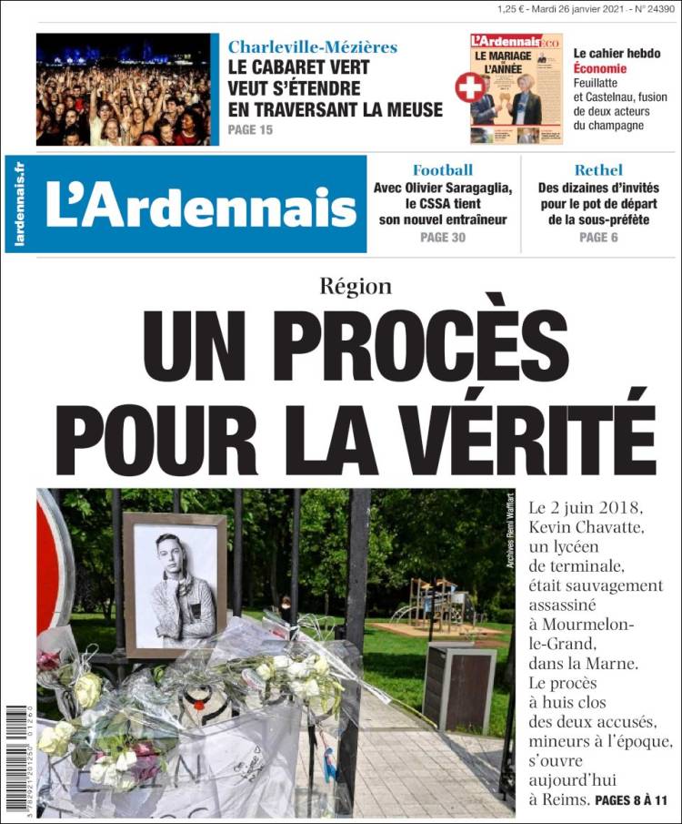 Portada de L'Ardenais (France)