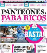 Portada de Diario Basta (M&eacute;xico)