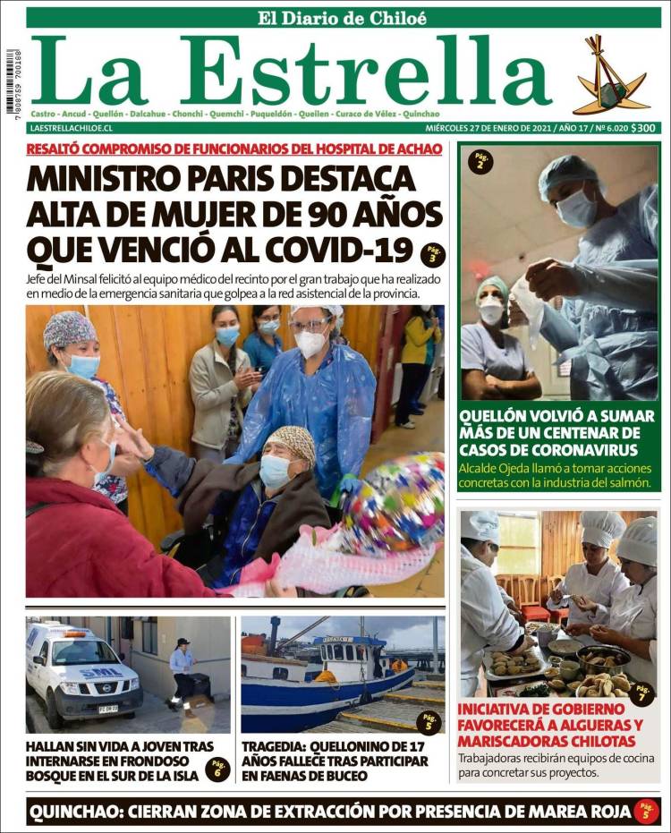 Portada de Estrella de Chiloé (Chile)