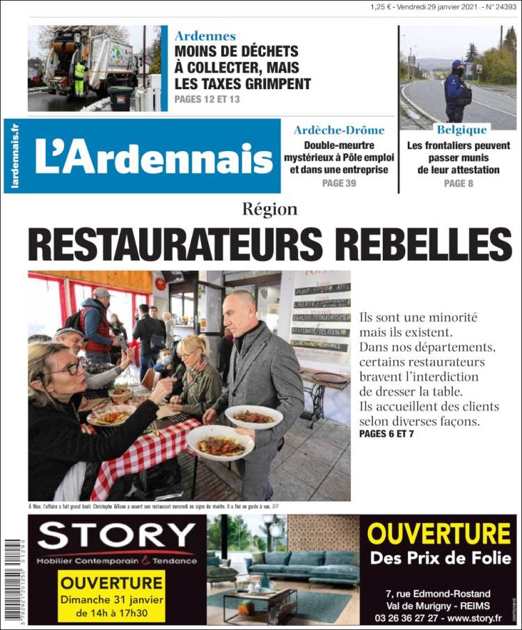 Portada de L'Ardenais (France)