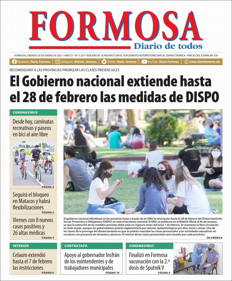 Portada de Formosa (Argentina)