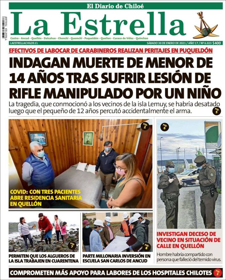 Portada de Estrella de Chiloé (Chile)