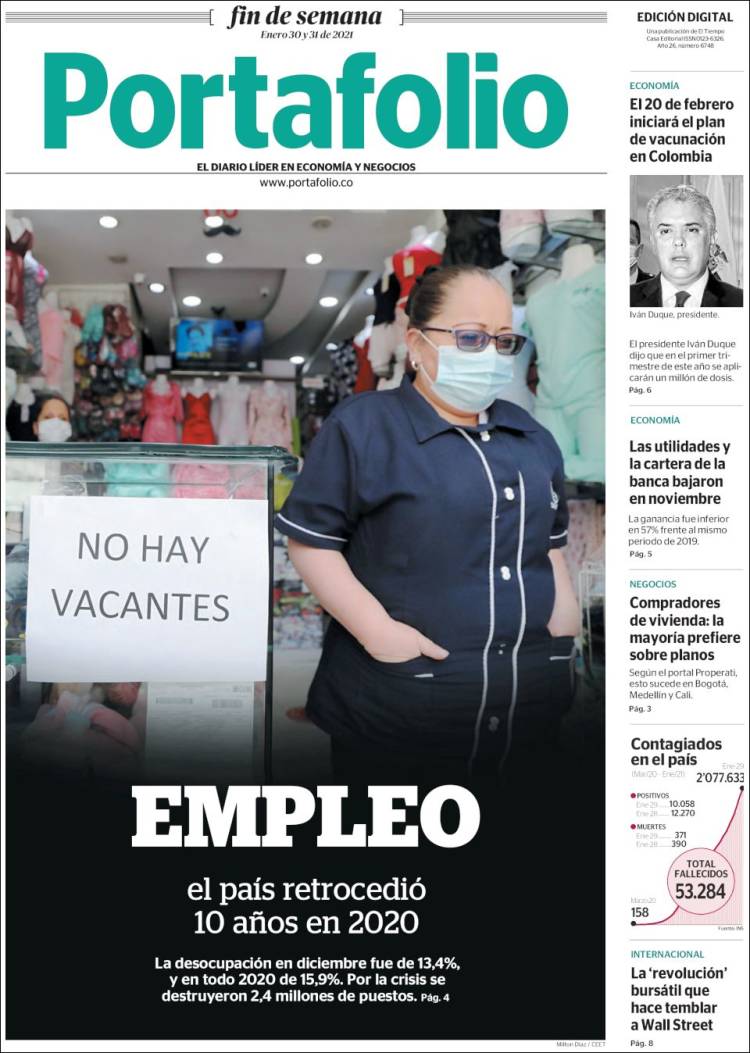 Portada de Portafolio (Colombia)