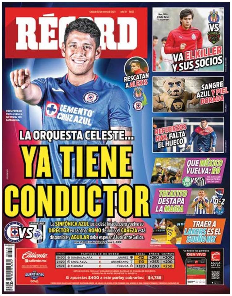 Portada de Record (México)