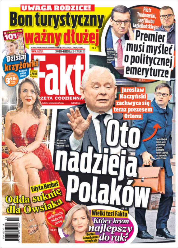Portada de Fakt (Polonia)