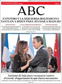 Portada de ABC (Espagne)