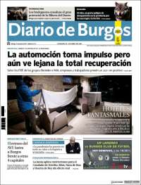 Portada de Diario de Burgos (Espagne)