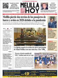 Portada de Melilla Hoy (España)