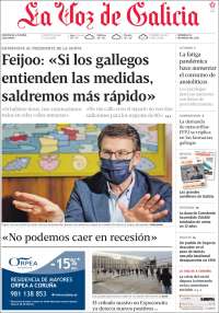 Portada de La Voz de Galicia (Spain)