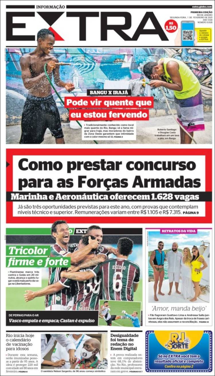 Portada de Extra (Brasil)
