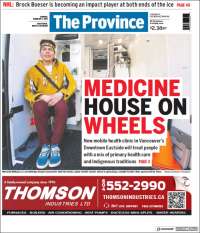 Portada de The Province (Canadá)