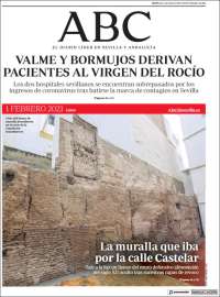 Portada de ABC - Sevilla (España)