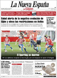 Portada de La Nueva España - Gijón (España)