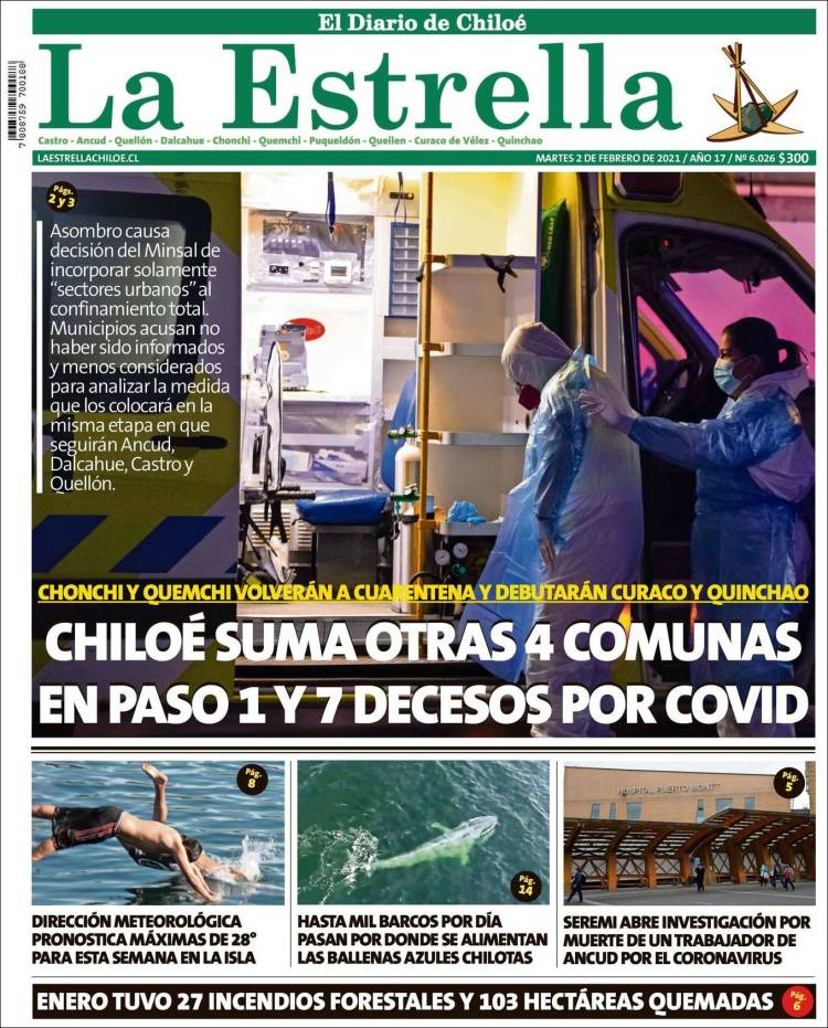 Portada de Estrella de Chiloé (Chile)